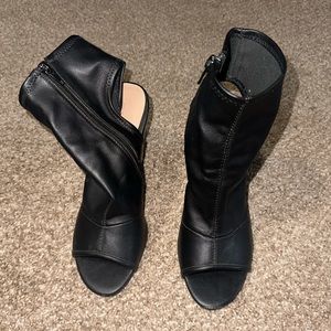 Black booties from call it spring, size is US 8.5